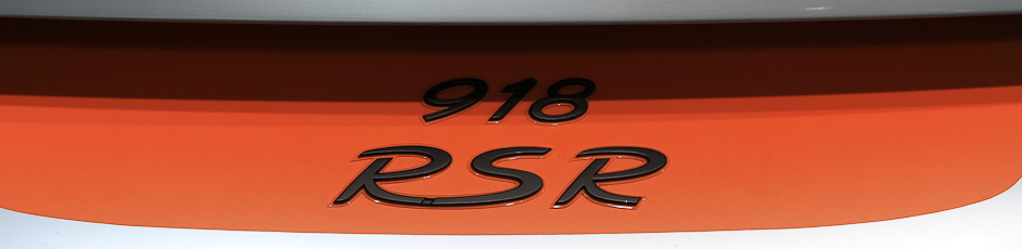 Genève 2011 – Porsche 918 RSR