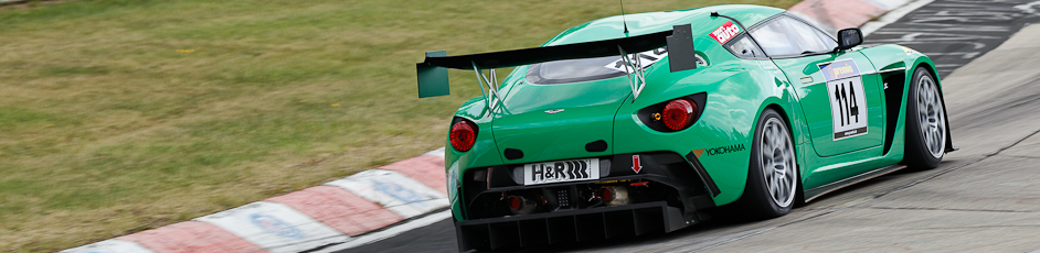L’Aston Martin V12 Zagato au Nürburgring