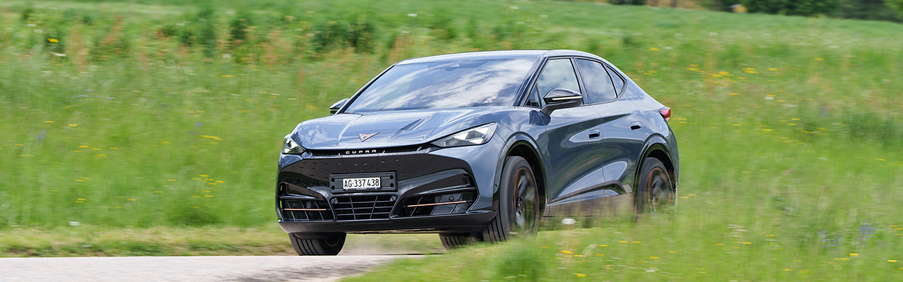 Essai – Cupra Tavascan VZ : Un ID.5 à la sauce Romesco